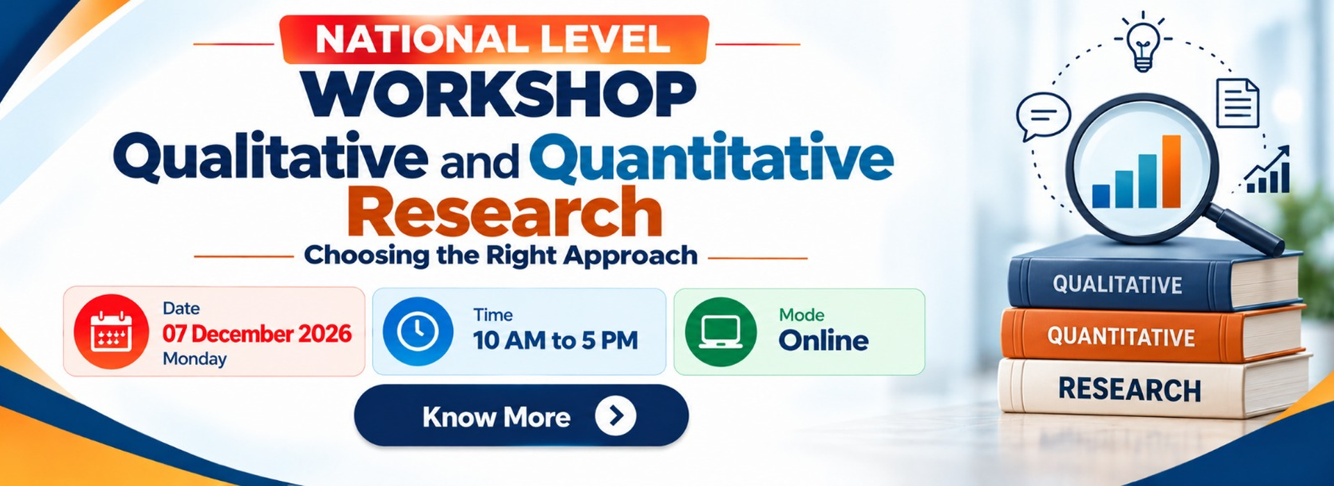 National Level Workshop on Qualitative and Quantitative Research