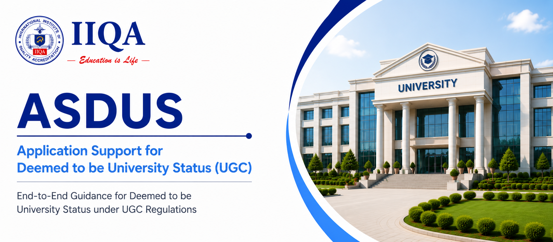 ASDUS - Application Support for Deemed to be University Status (UGC)