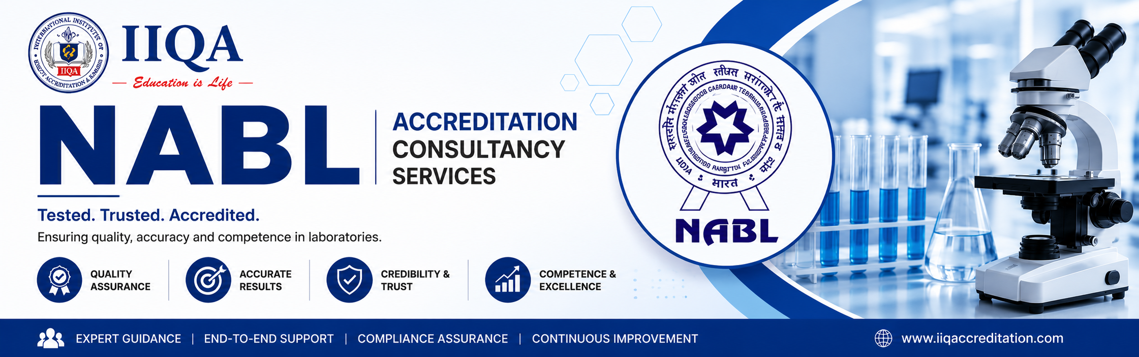 NABL - National Accreditation Board for Testing and Calibration Laboratories