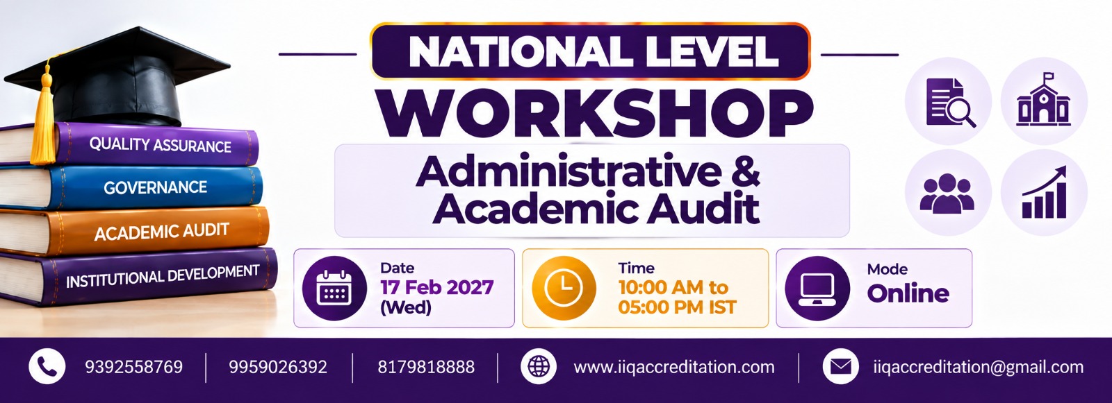 National Level Virtual Workshop on Academic & Administrative Audit