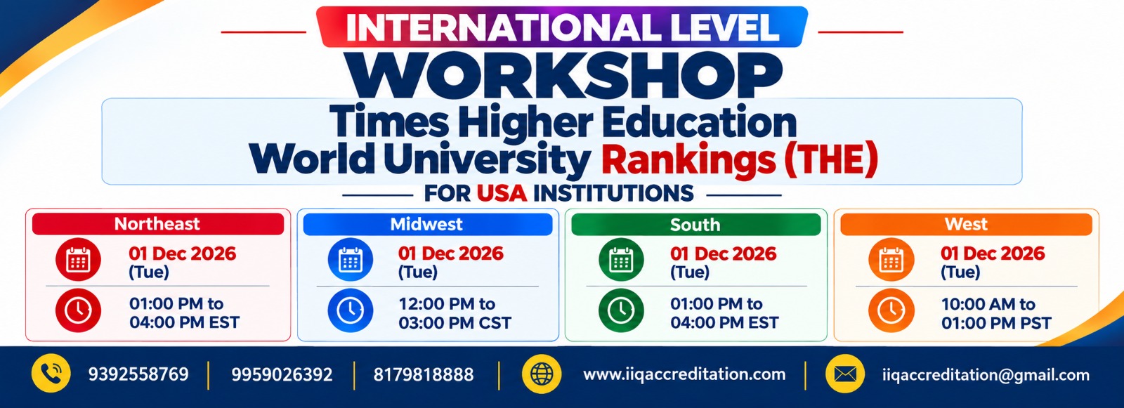 Times Higher Education (THE) World University Rankings
